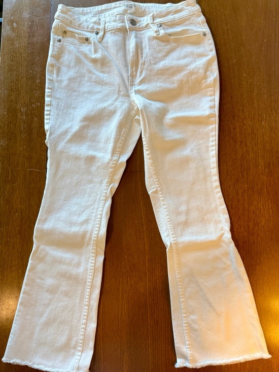 Candace Cameron Bure Denim - Candace Cameron Bure White Jeans